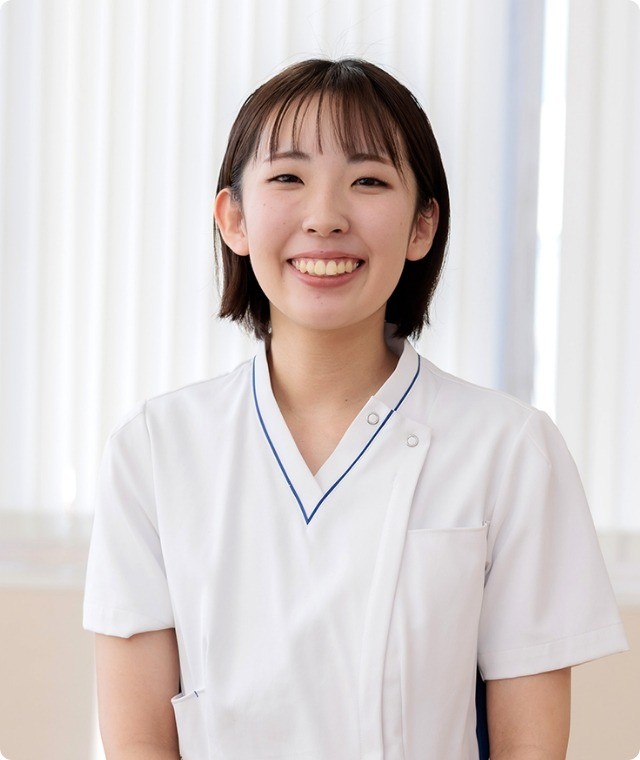 どの患者さんにも真剣に向き合って看護ができるように頑張っています。